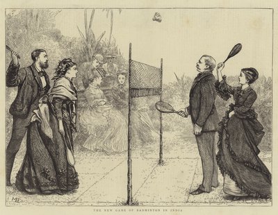 The New Game of Badminton in India by Mary Ellen Edwards